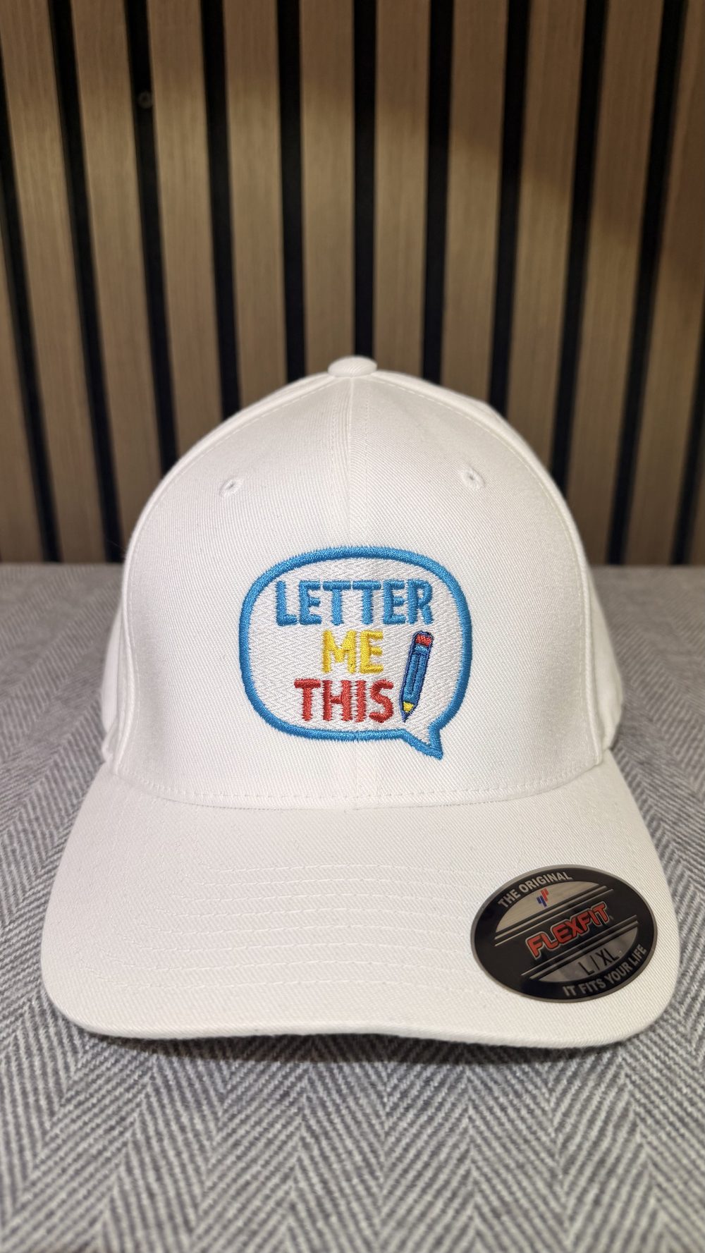 Letter Me This! Hat — Flexfit Fitted